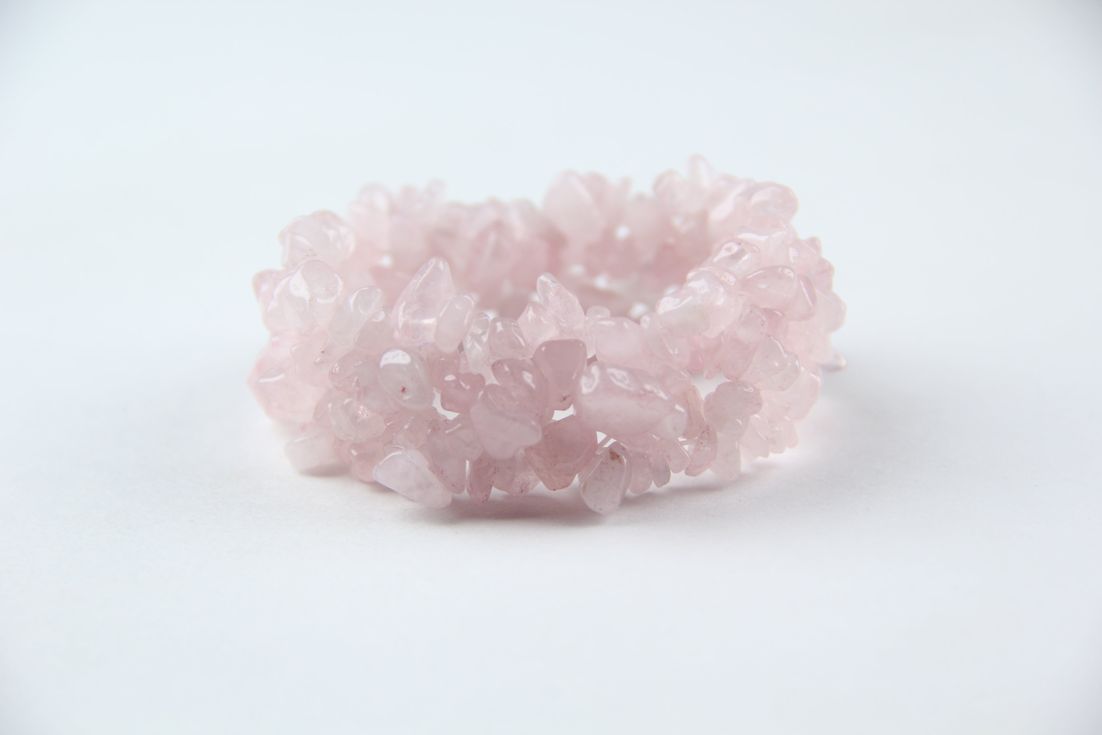 Pink crystal bracelet