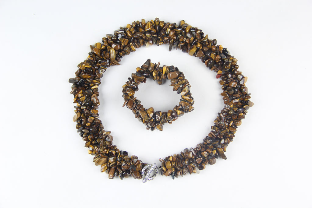 Tiger Eye Stone Set