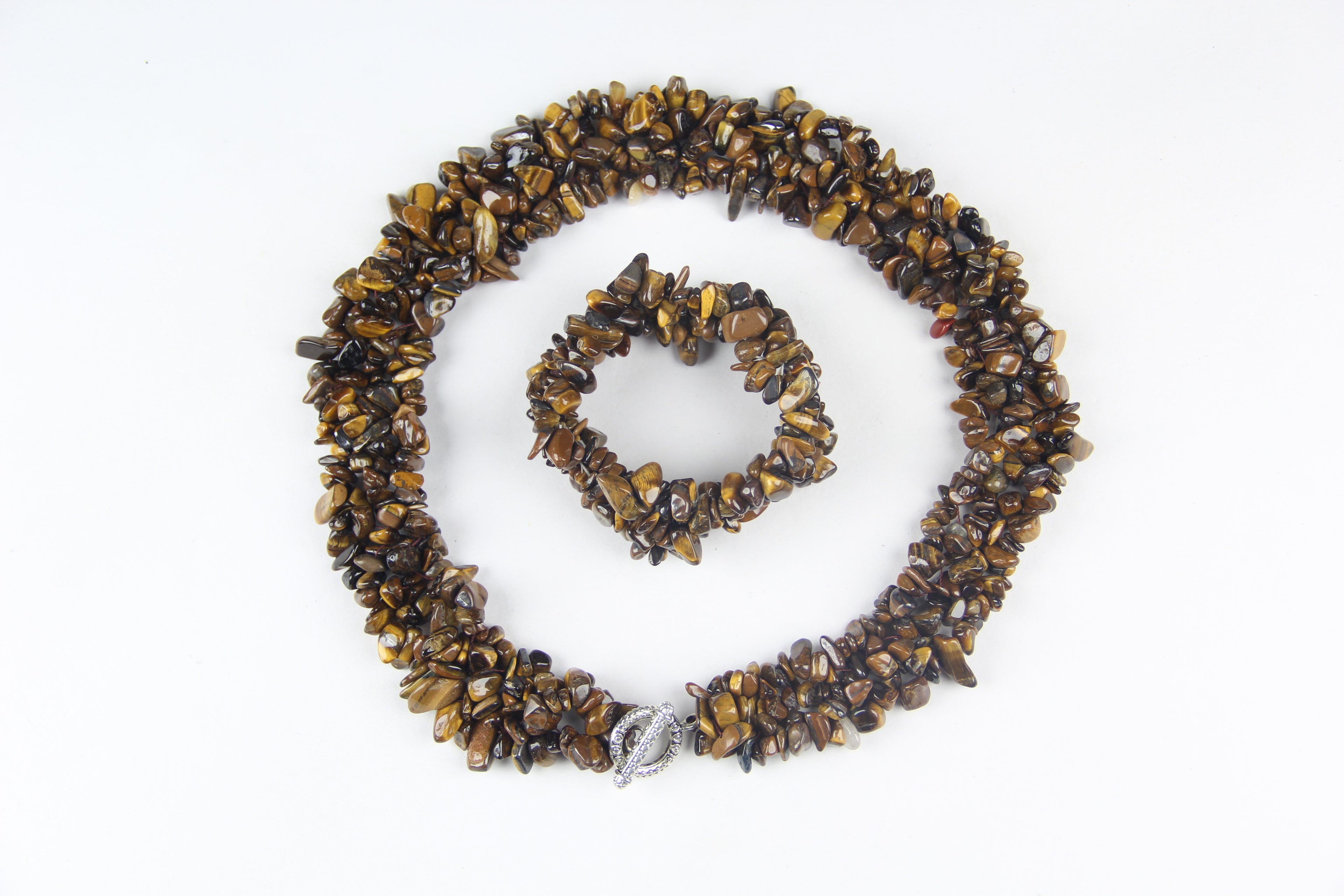 Tiger Eye Stone Set