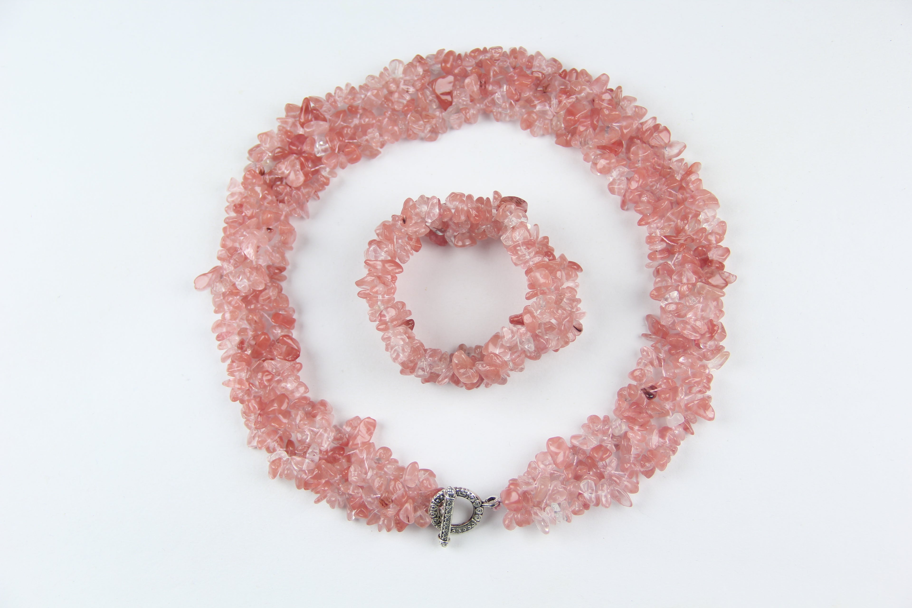 Watermelon Red Crystal Set