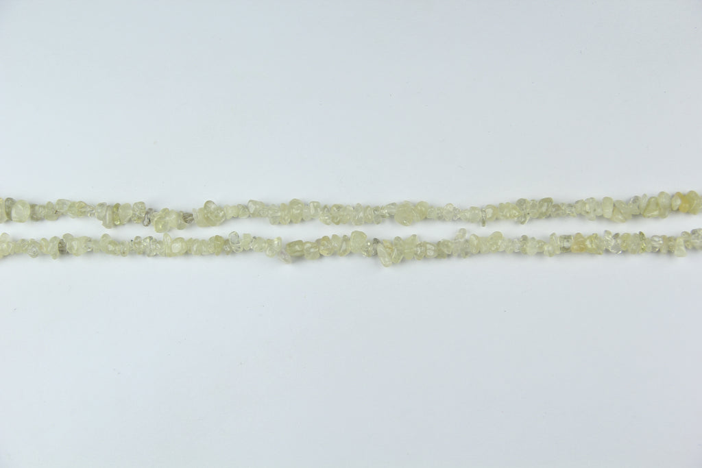 Irregular long chain of citrine