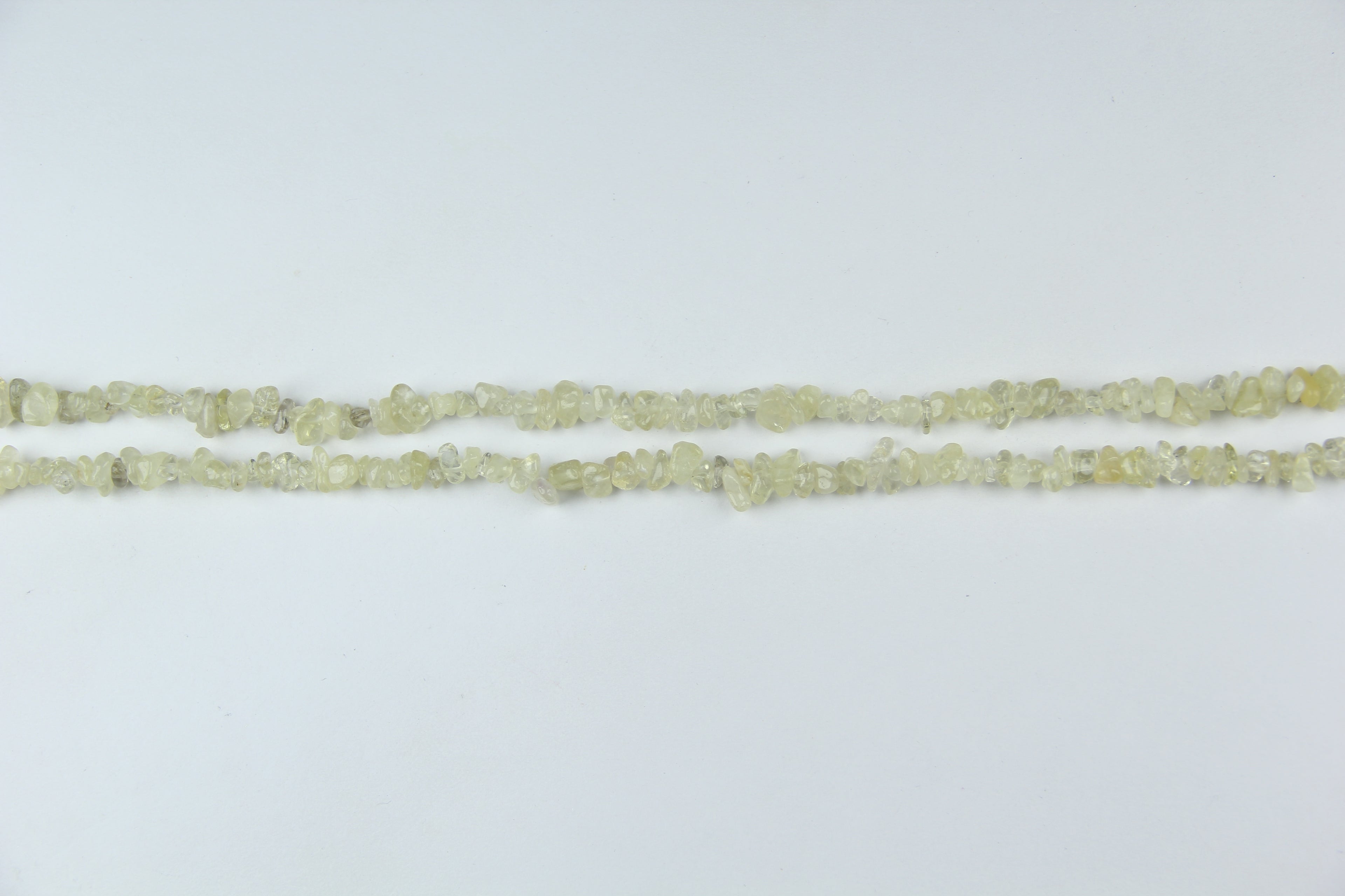 Irregular long chain of citrine