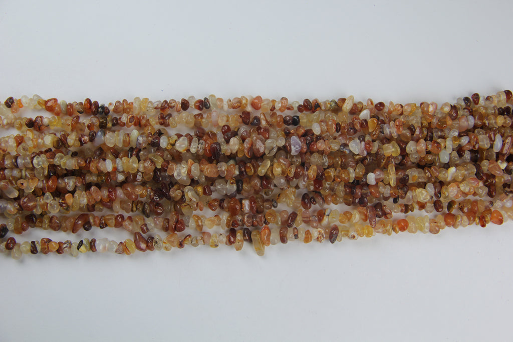 Yellow agate irregular long practice