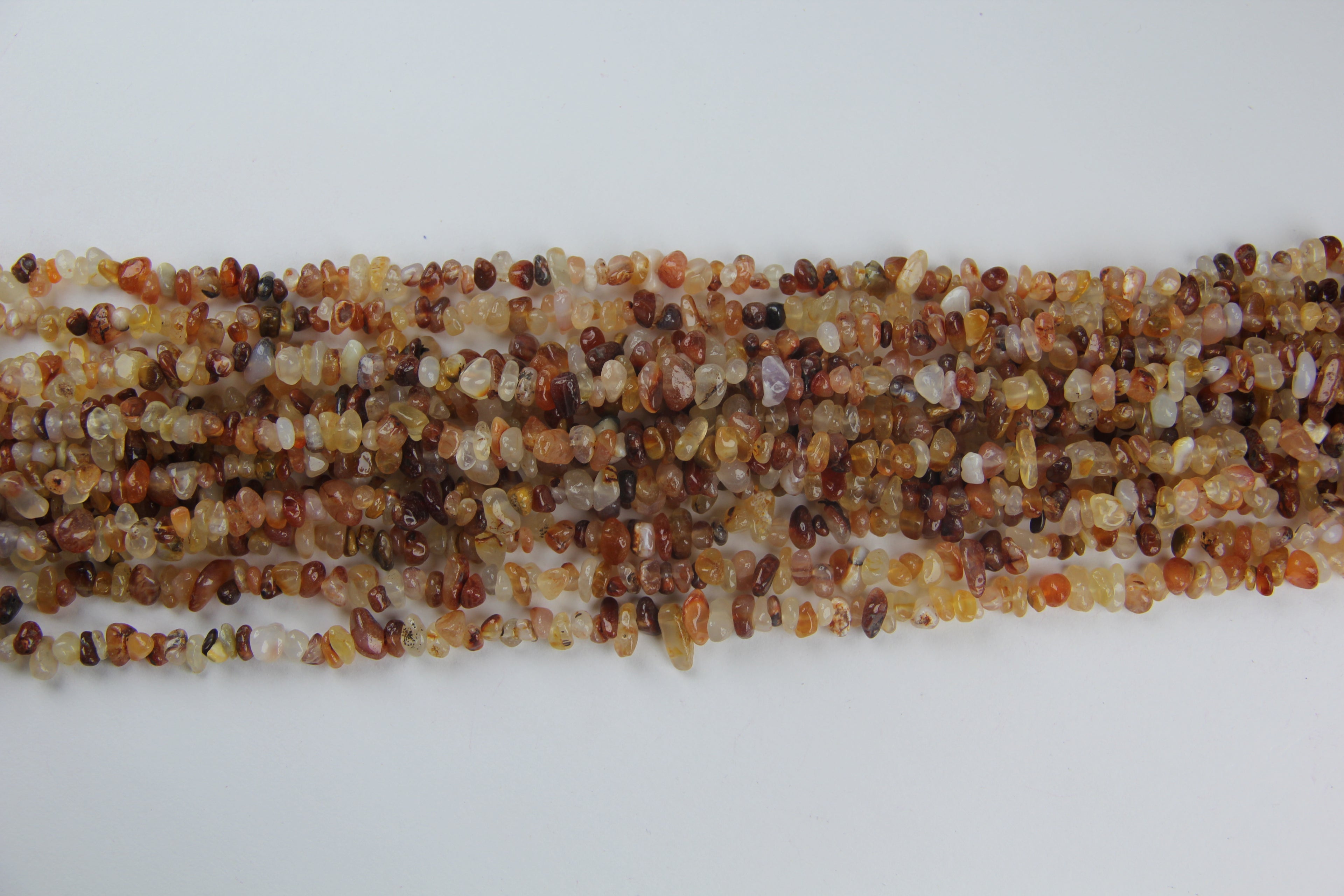 Yellow agate irregular long practice