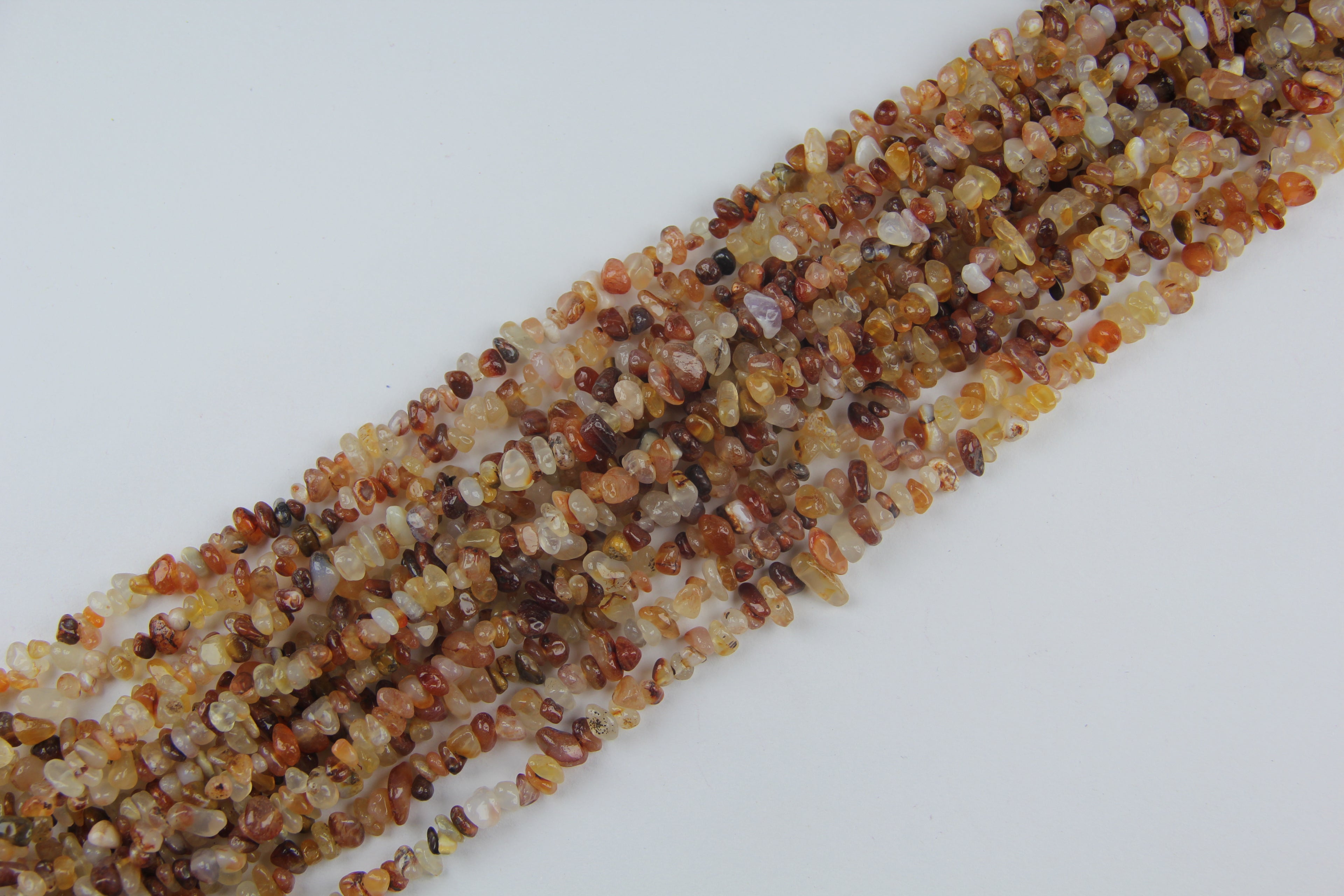 Yellow agate irregular long practice