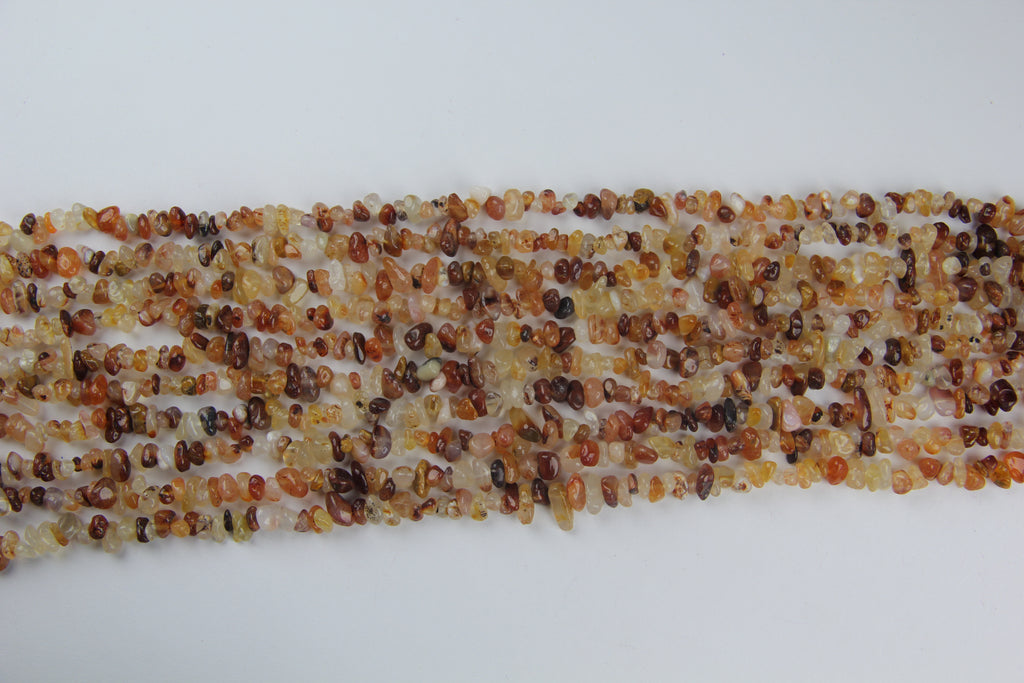 Yellow agate irregular long practice