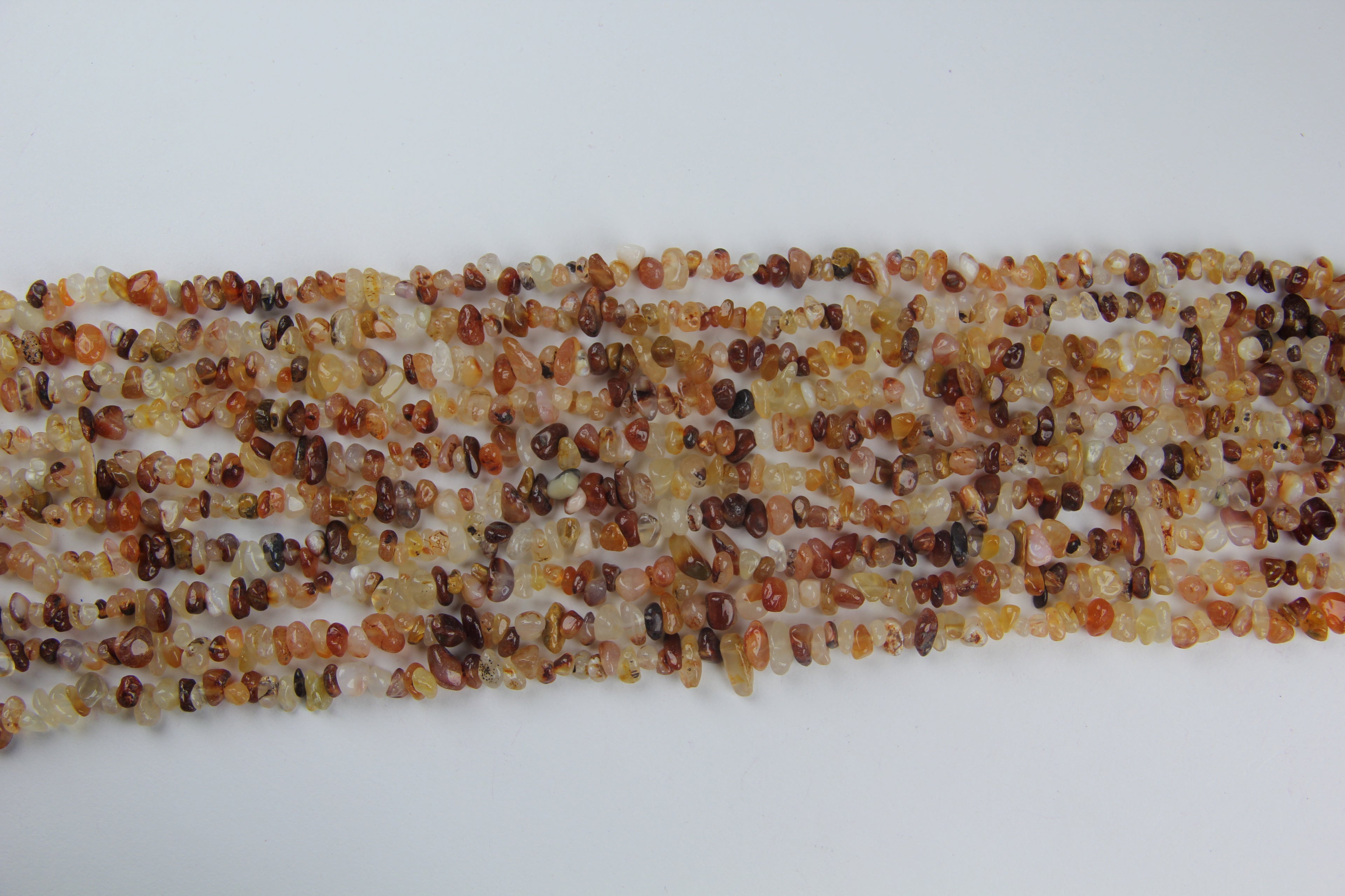 Yellow agate irregular long practice