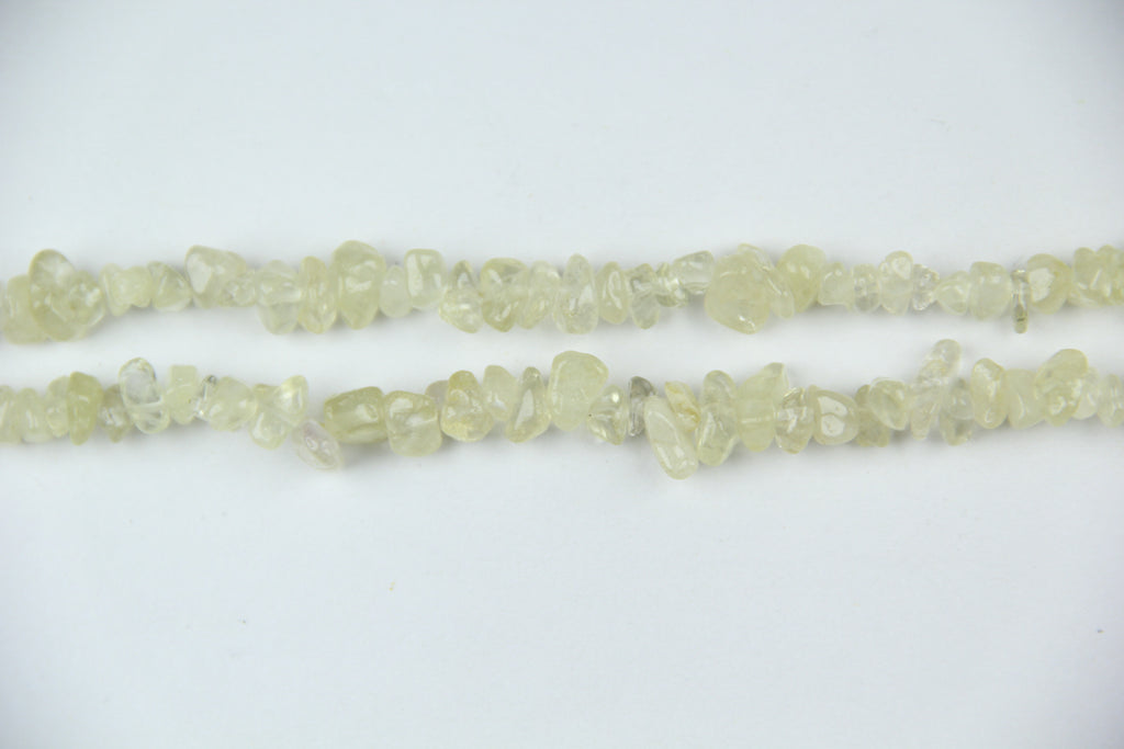 Irregular long chain of citrine
