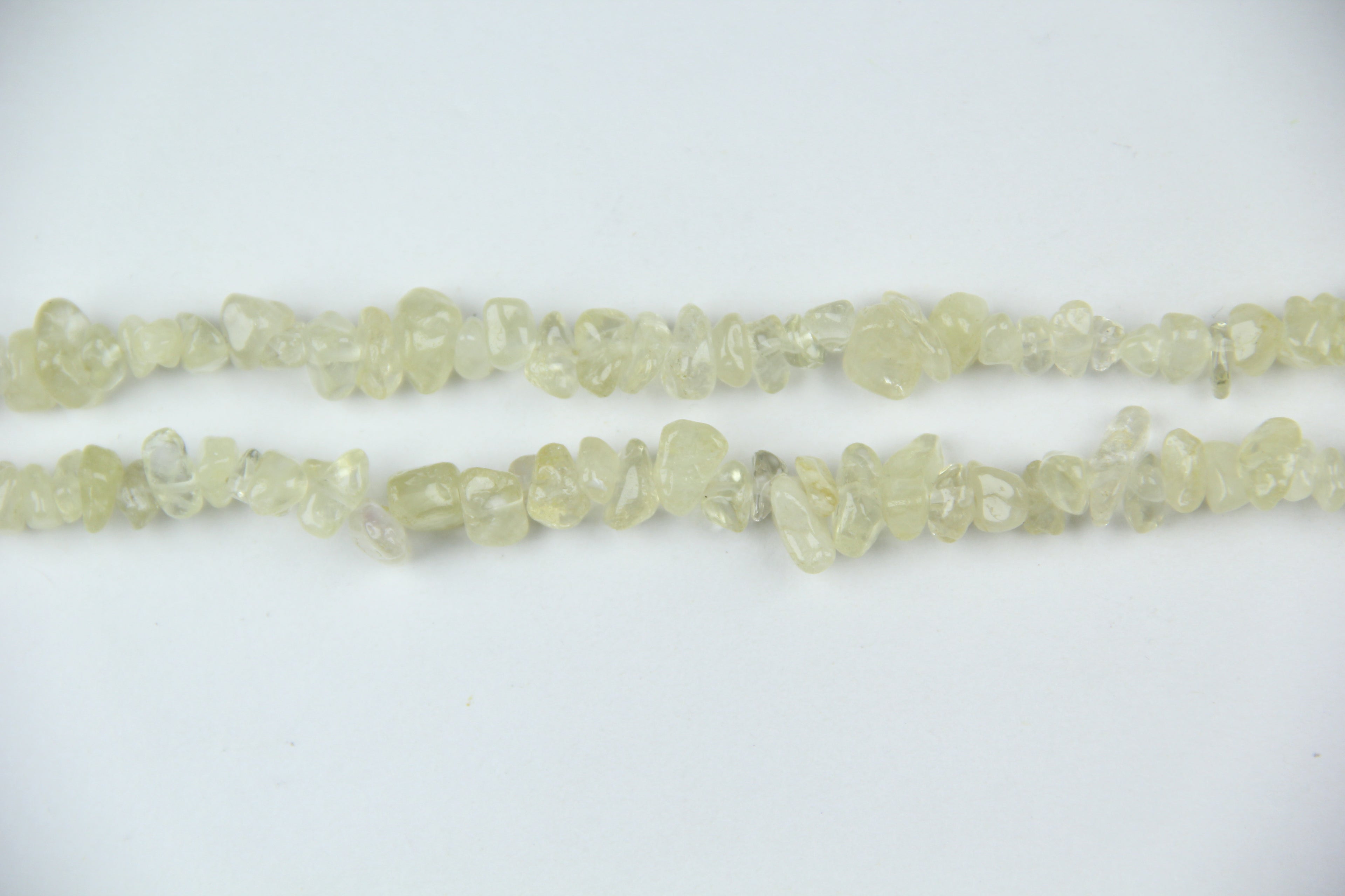 Irregular long chain of citrine