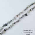 31.5" Rutilated Quartz Chip Beads 5-8mm | 4 Colors DIY