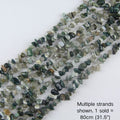 Multiple strands of 31.5" Indian Agate irregular chip beads (5-8mm) displayed as the cover image. Natural multi-colored textures. Note: 1 strand sold per order.