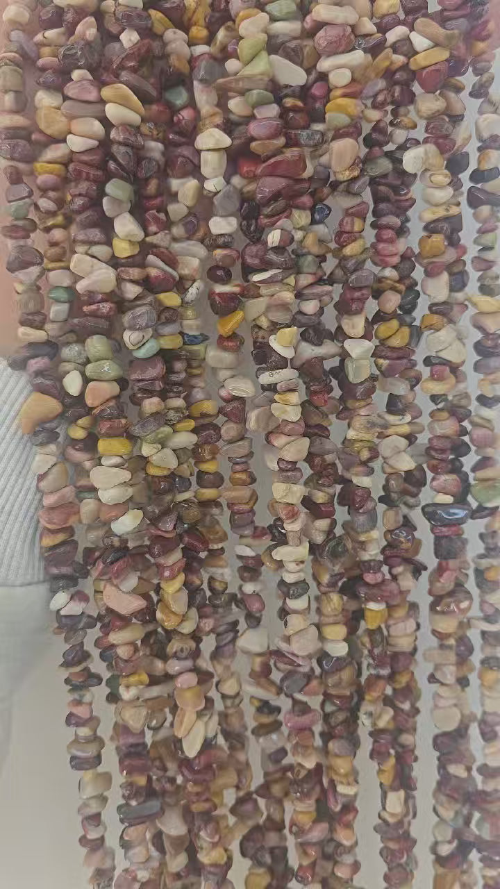 Irregular protein fragments with long chains