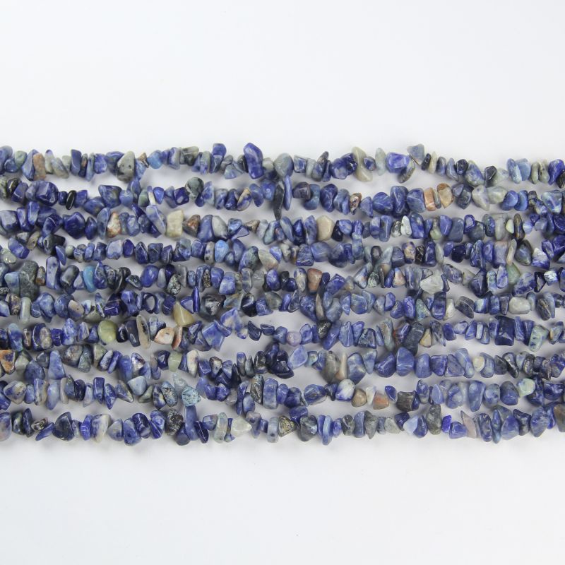 360 video of Blue-veins stone bracelet showing blue-white cloudy texture, natural jade jewelry